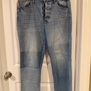 RSQ Men's Relaxed Fit Jeans in Light Blue